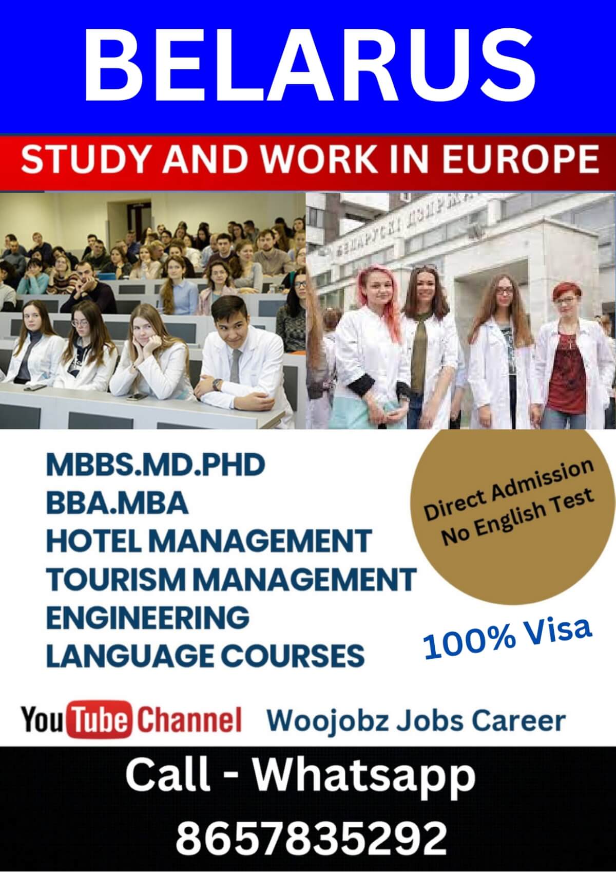 Belarus -  Study, Work and Immigration to Europe