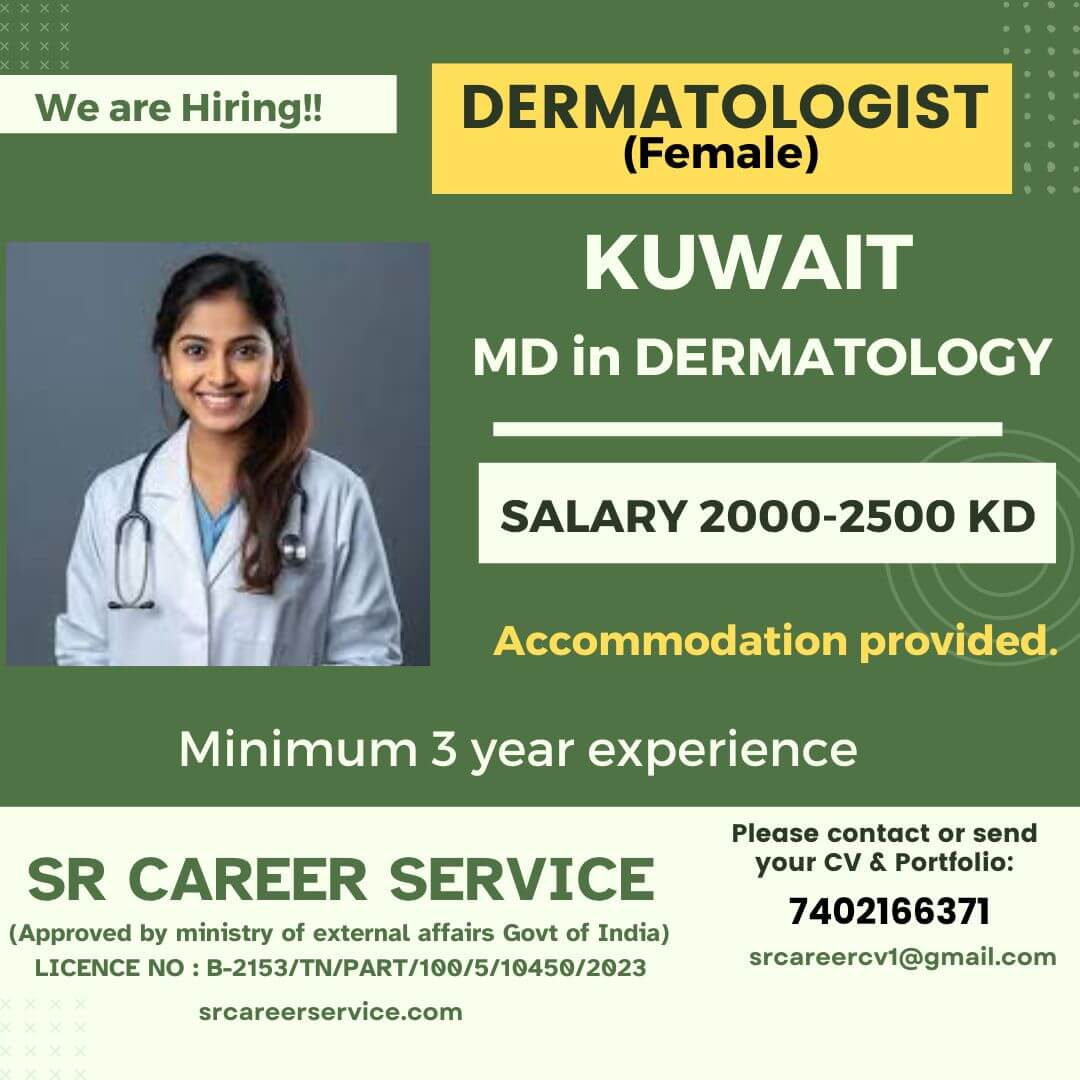 Female MD dermatologist