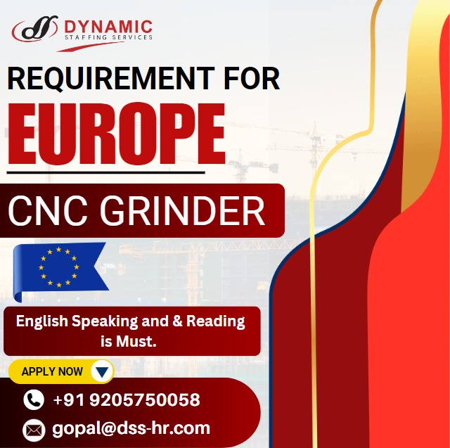 CNC GRINDER for EUROPE