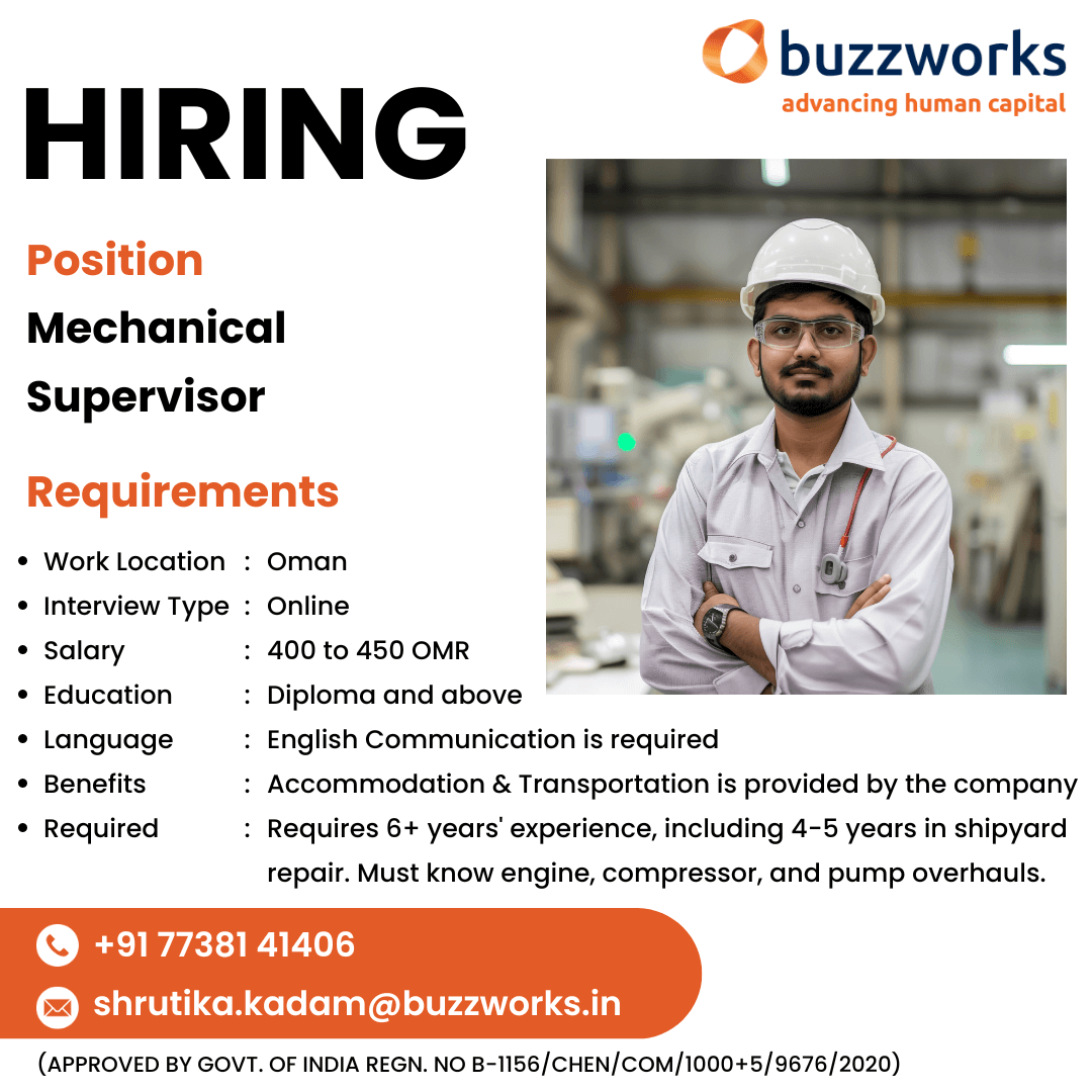 Hiring for Oman