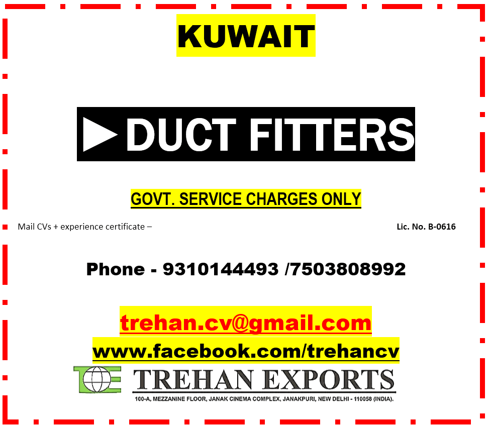 DUCT FITTERS