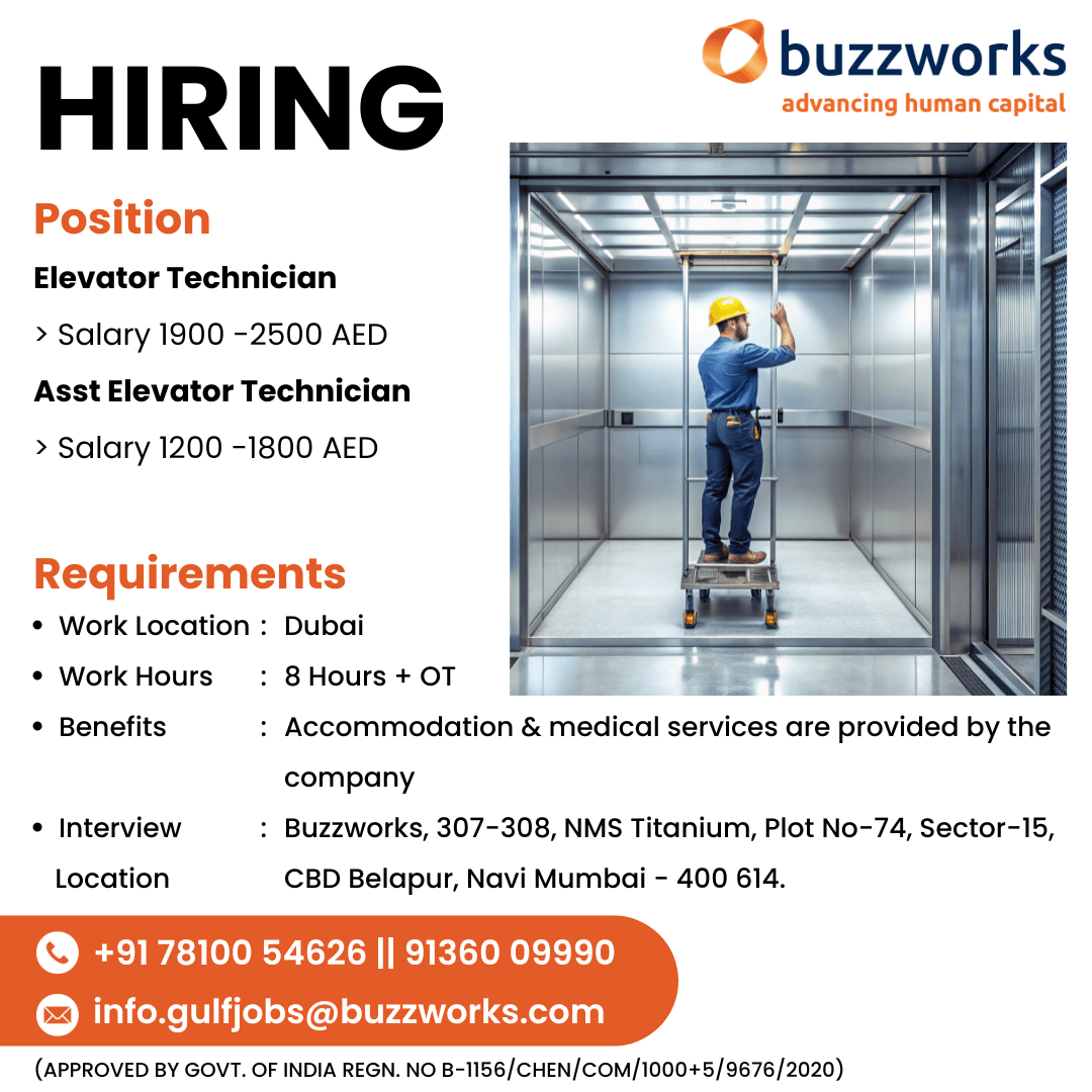 Hiring for Dubai