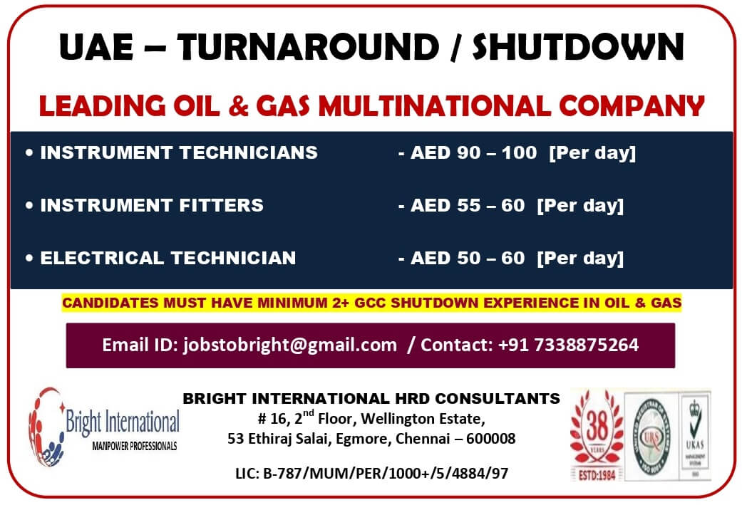 SHUTDOWN REQUIREMENT - UAE