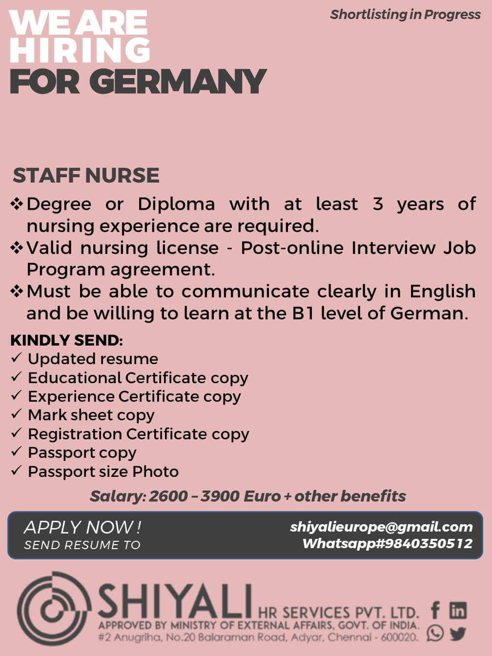 staff nurse