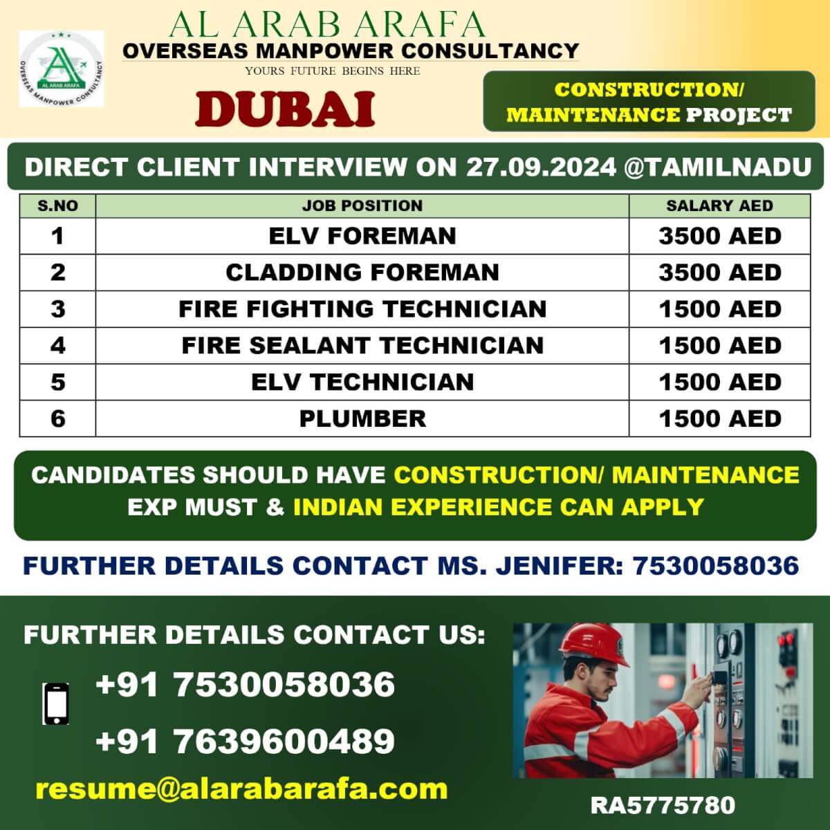 DIRECT CLIENT INTERVIEW ON 27.09.2024 @TAMILNADU