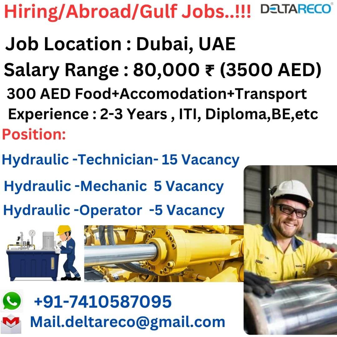 Hydraulic - Technician/Mechanic/Operator