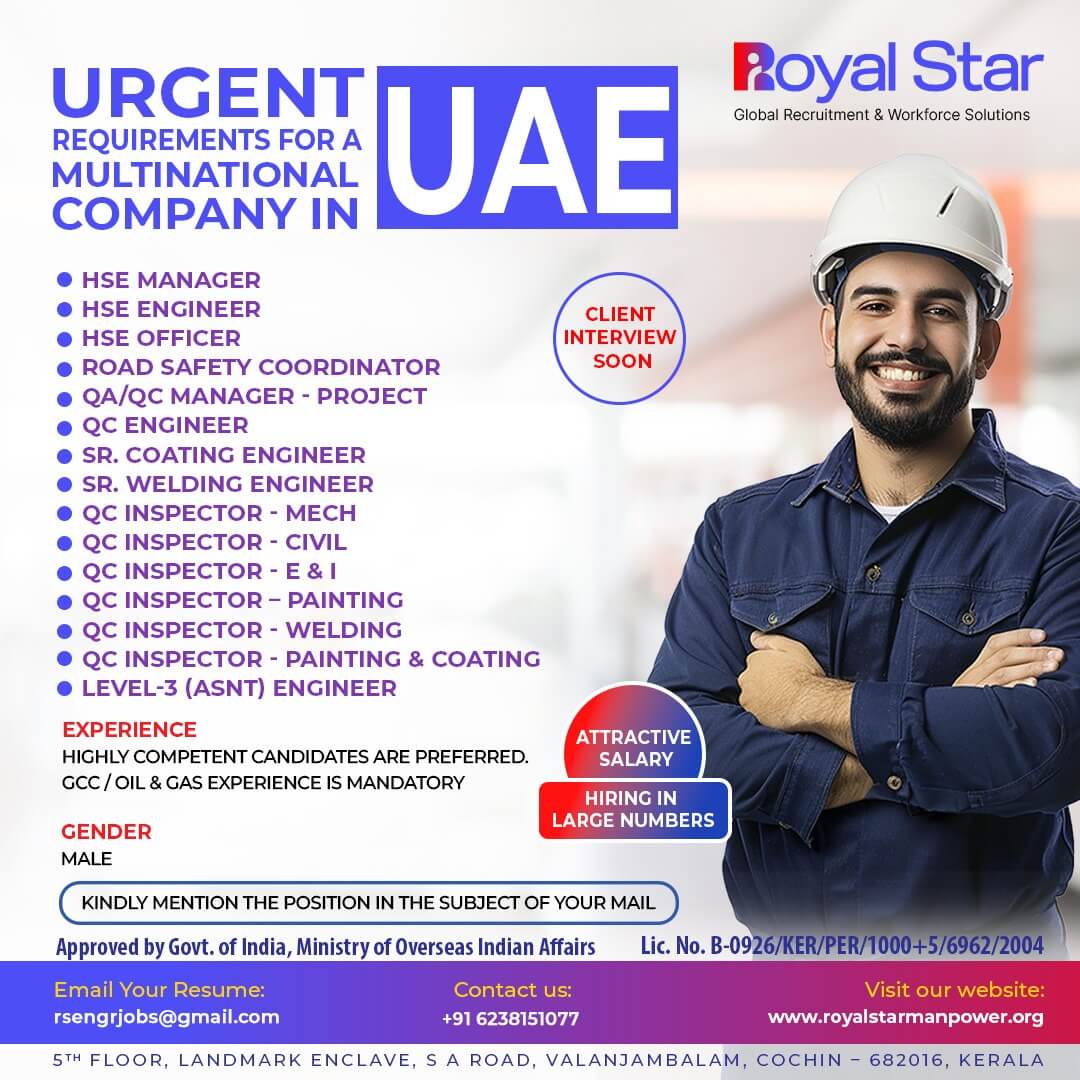 UAE - CLIENT INTERVIEW SOON