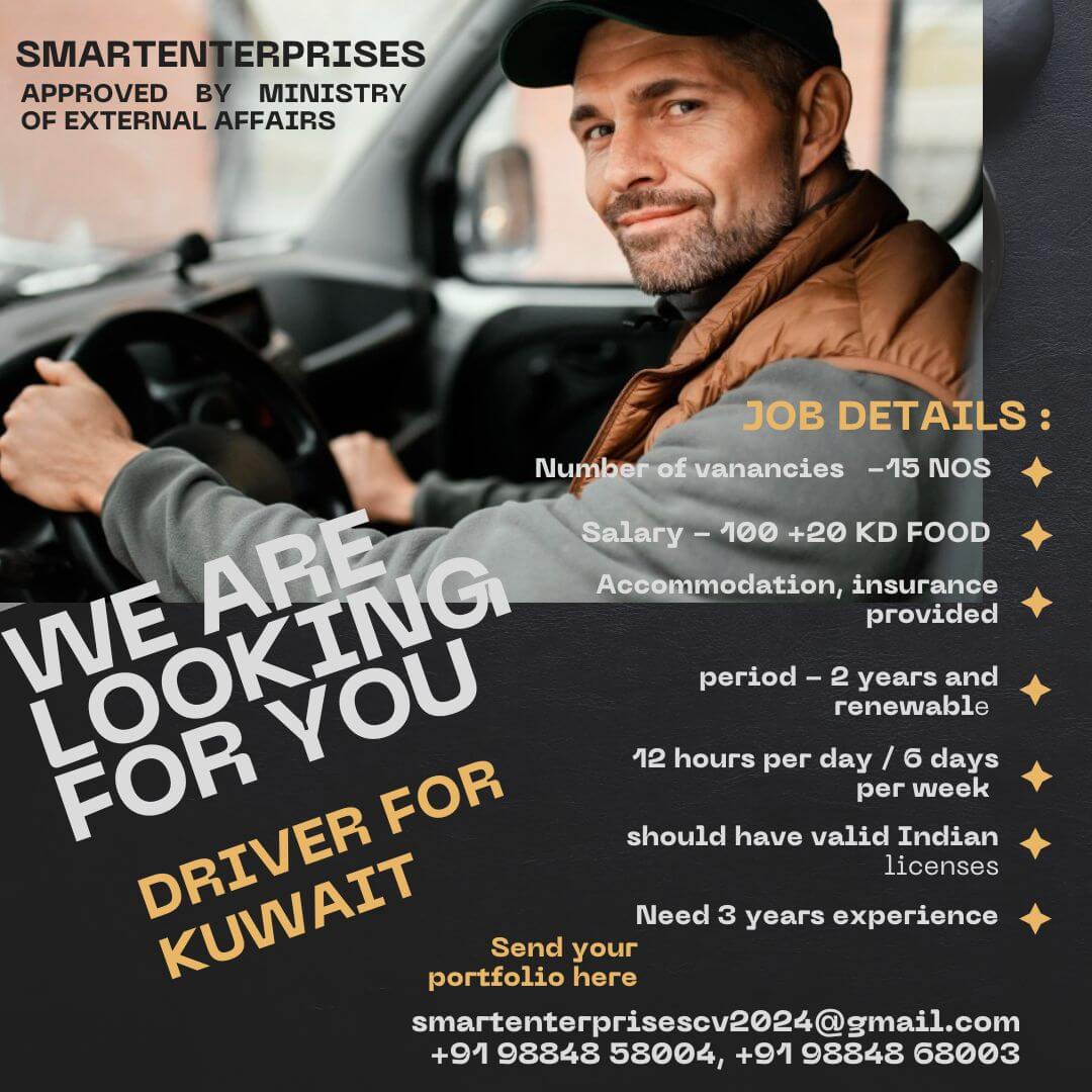 DRIVER FOR KUWAIT