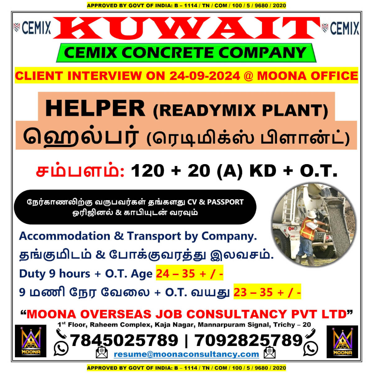 KUWAIT CEMIX CONCRETE COMPANY