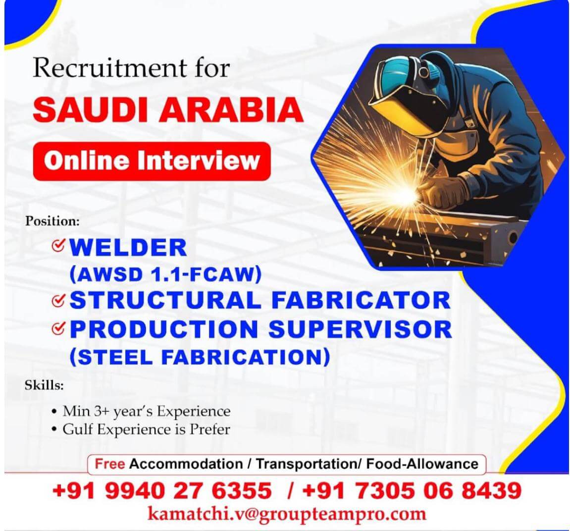 Urgent recuitment for Online Interview in  Saudi Arabia