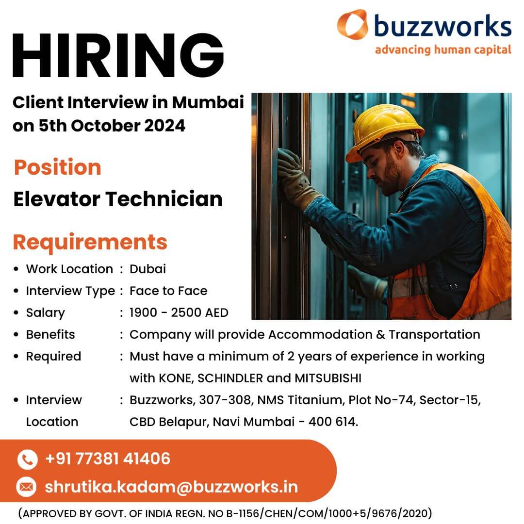 Hiring for Dubai