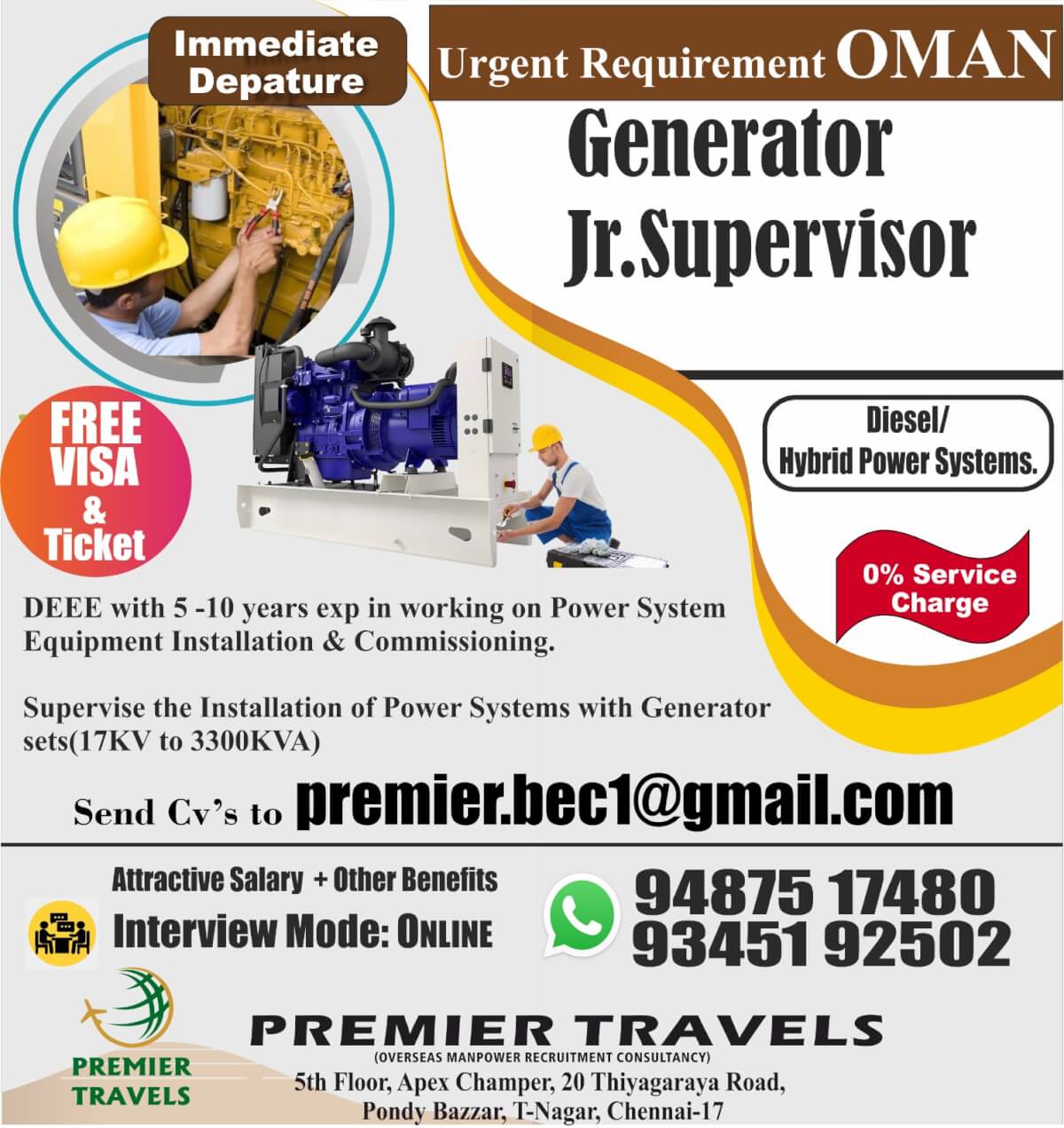 Generator Supervisor