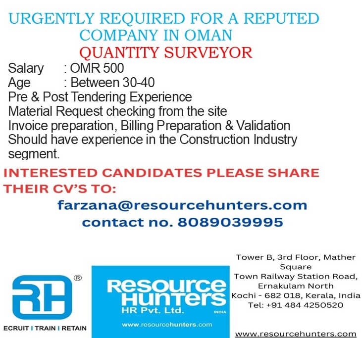 QUANTITY SURVEYOR