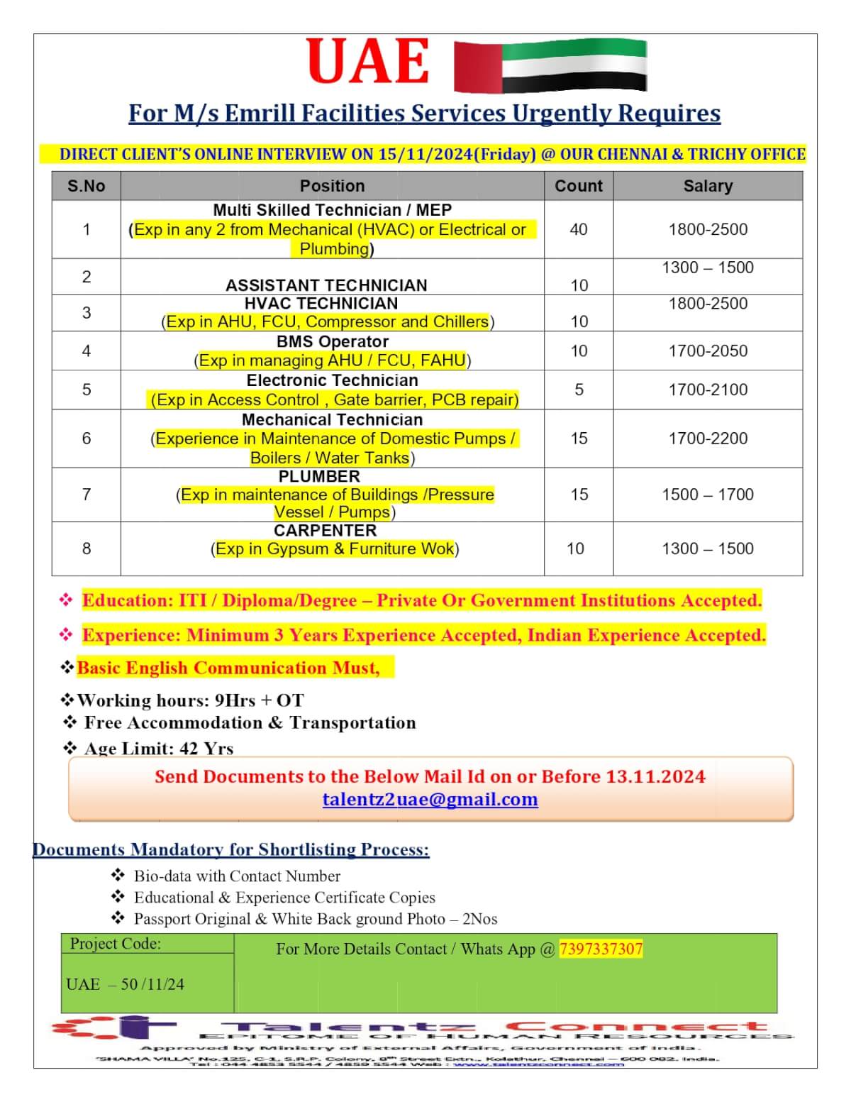 UAE CIRCULAR