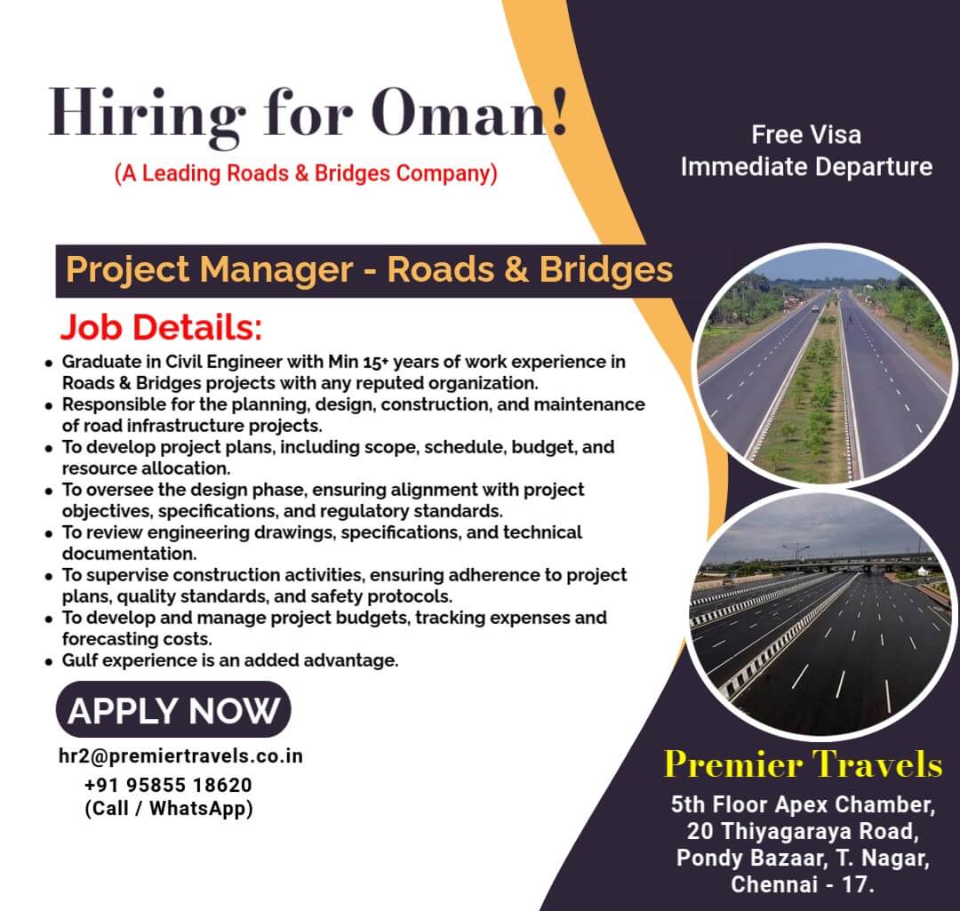 Hiring for Oman country