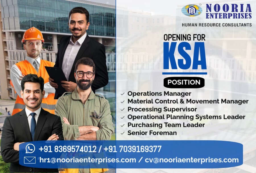 Opening For KSA