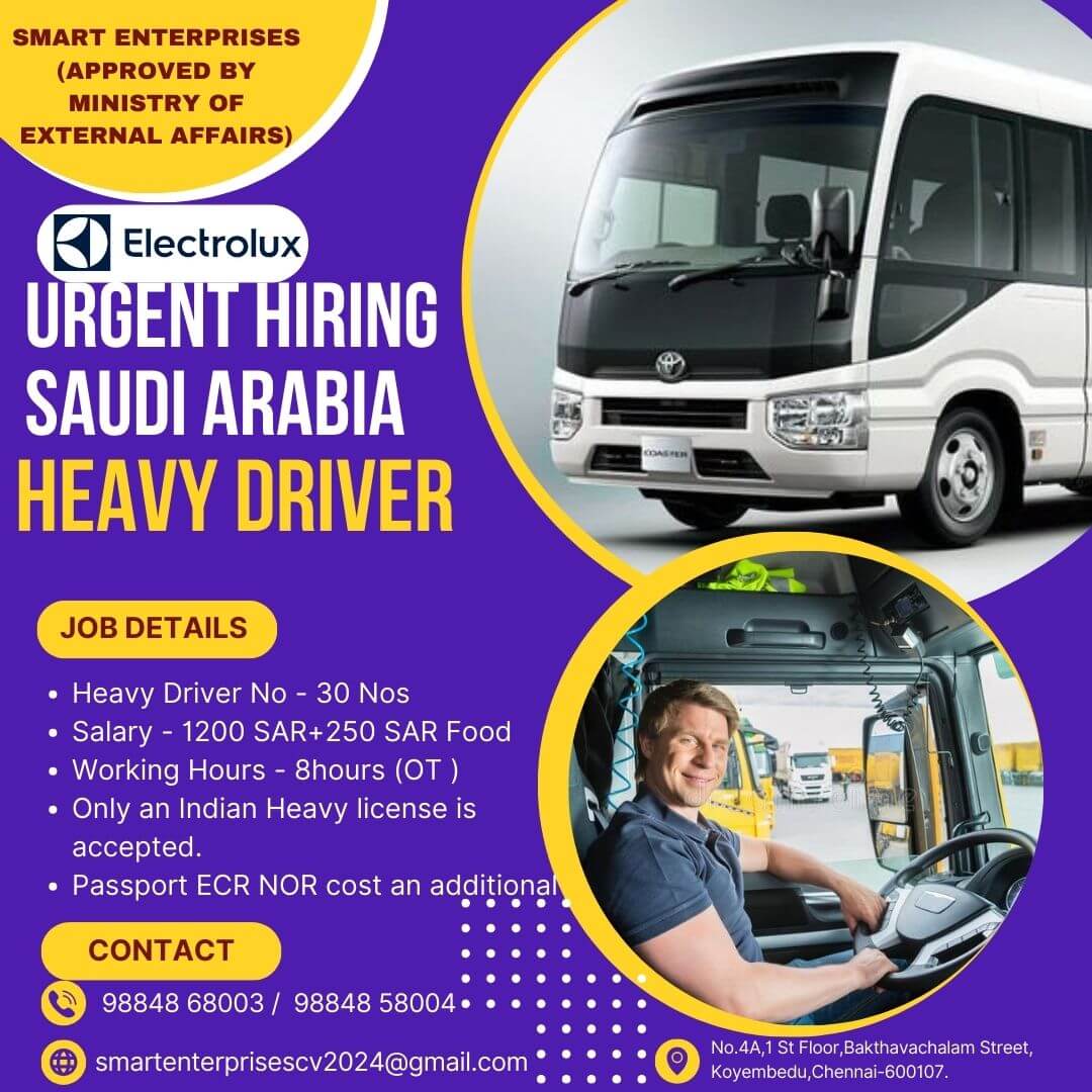 WANTED FOR HEAVY BUS DRIVER