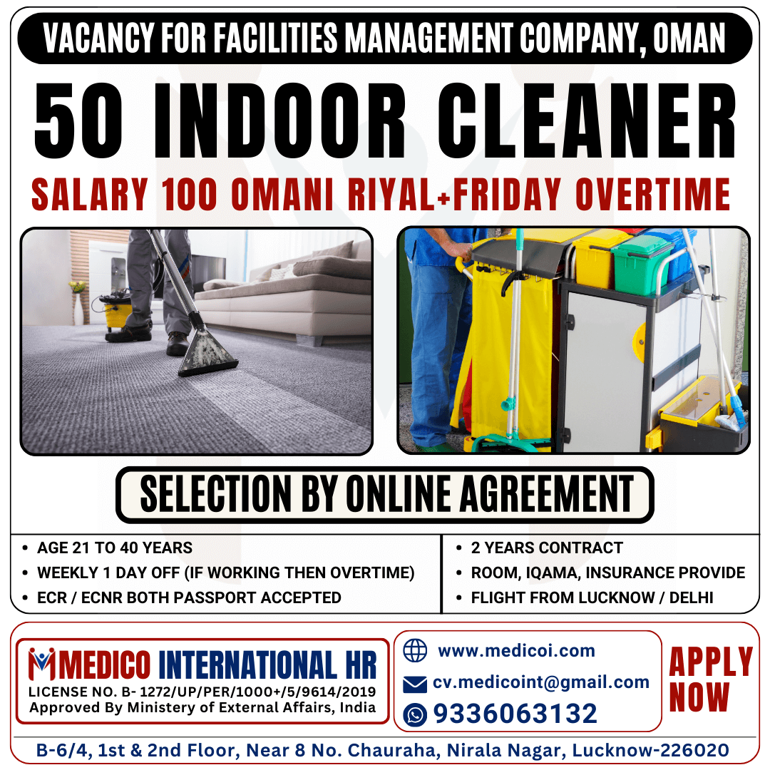 50 INDOOR CLEANER