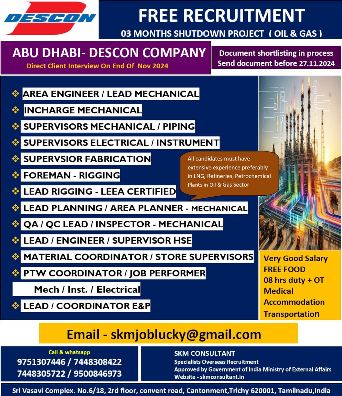 ABU DHABI - DESCON COMPANY