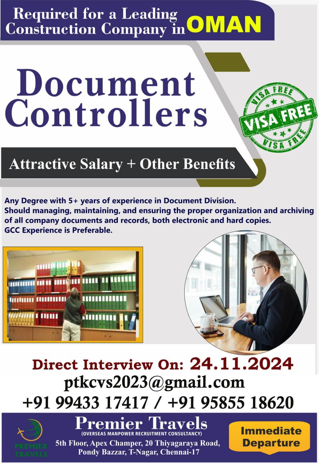 Client Interview on 24.11.2024 (Sunday) at Chennai location