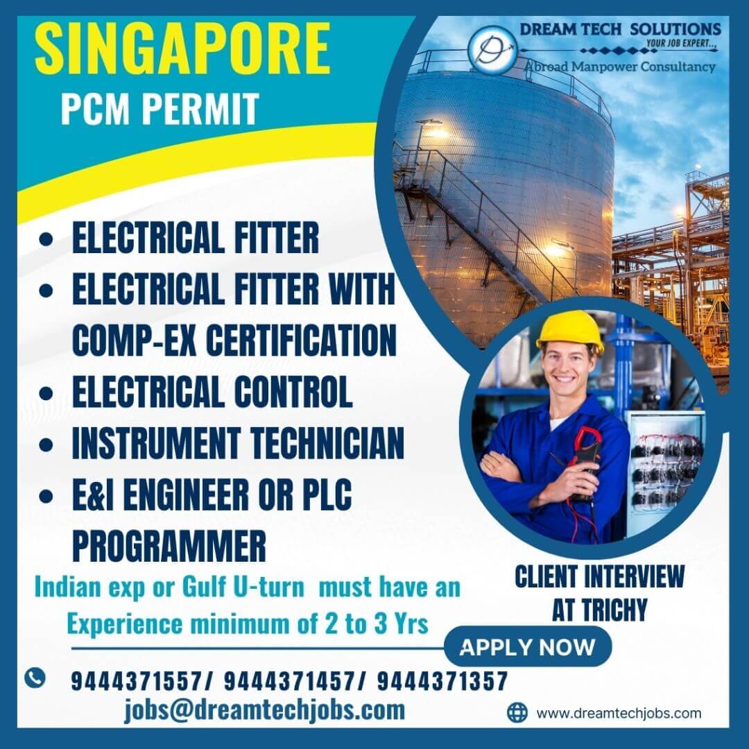 Pcm permit - singapore