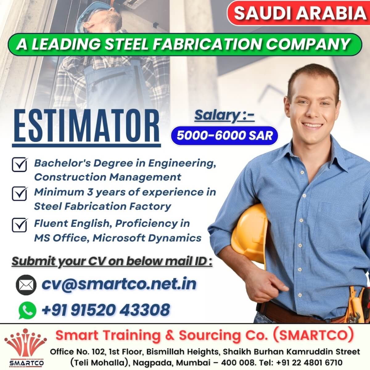 A LEADING STEEL FABRICATION COMPANY - SAUDI ARABIA