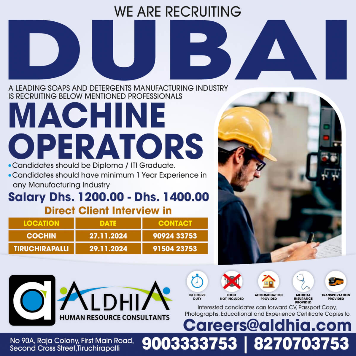 Machine Operators