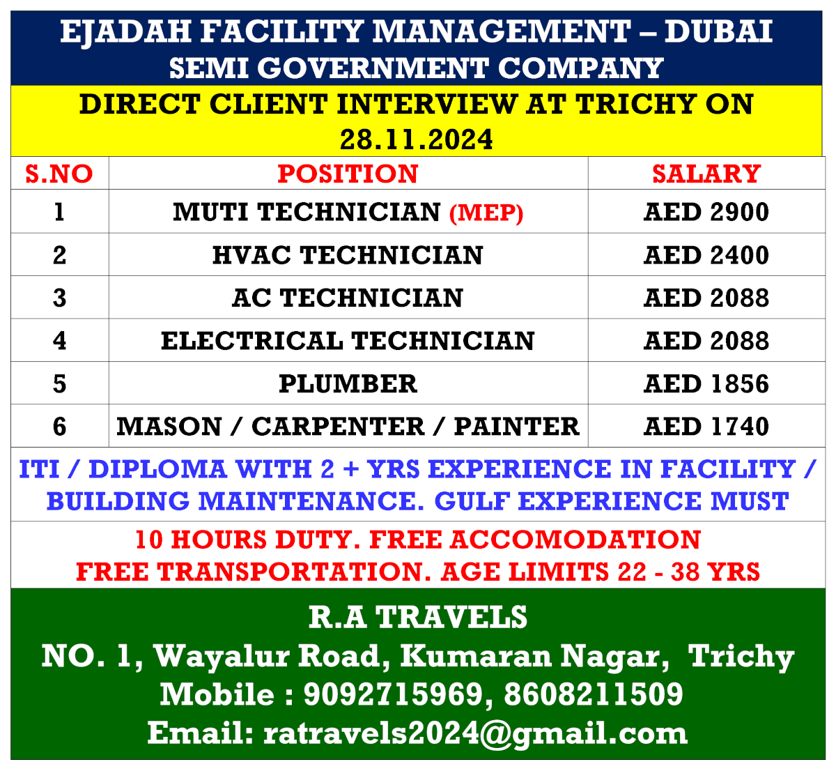 EJADAH FACILITY MANAGEMENT – DUBAI SEMI GOVERNMENT COMPANY