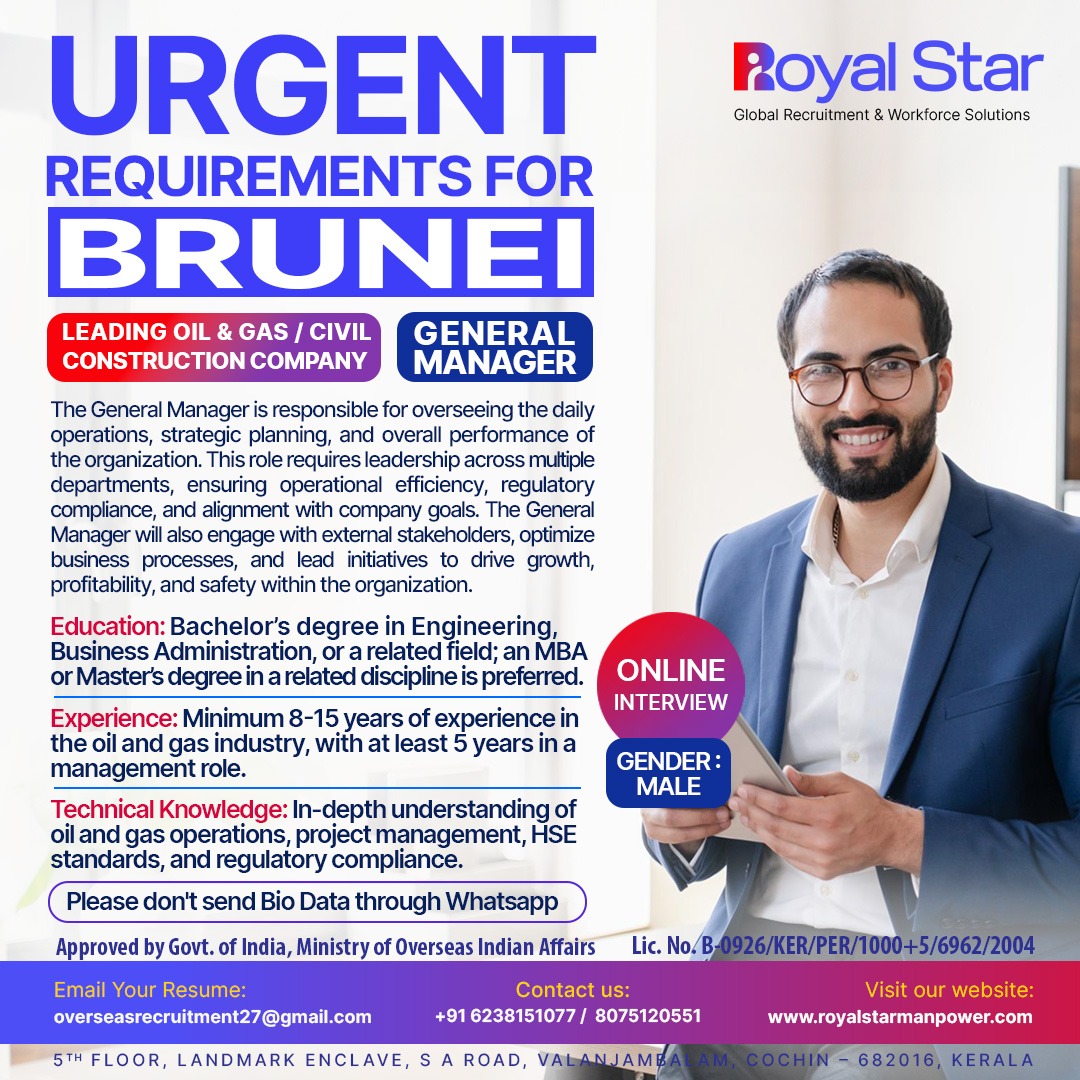 URGENT REQUIREMENTS FOR SALISHAH, BRUNEI