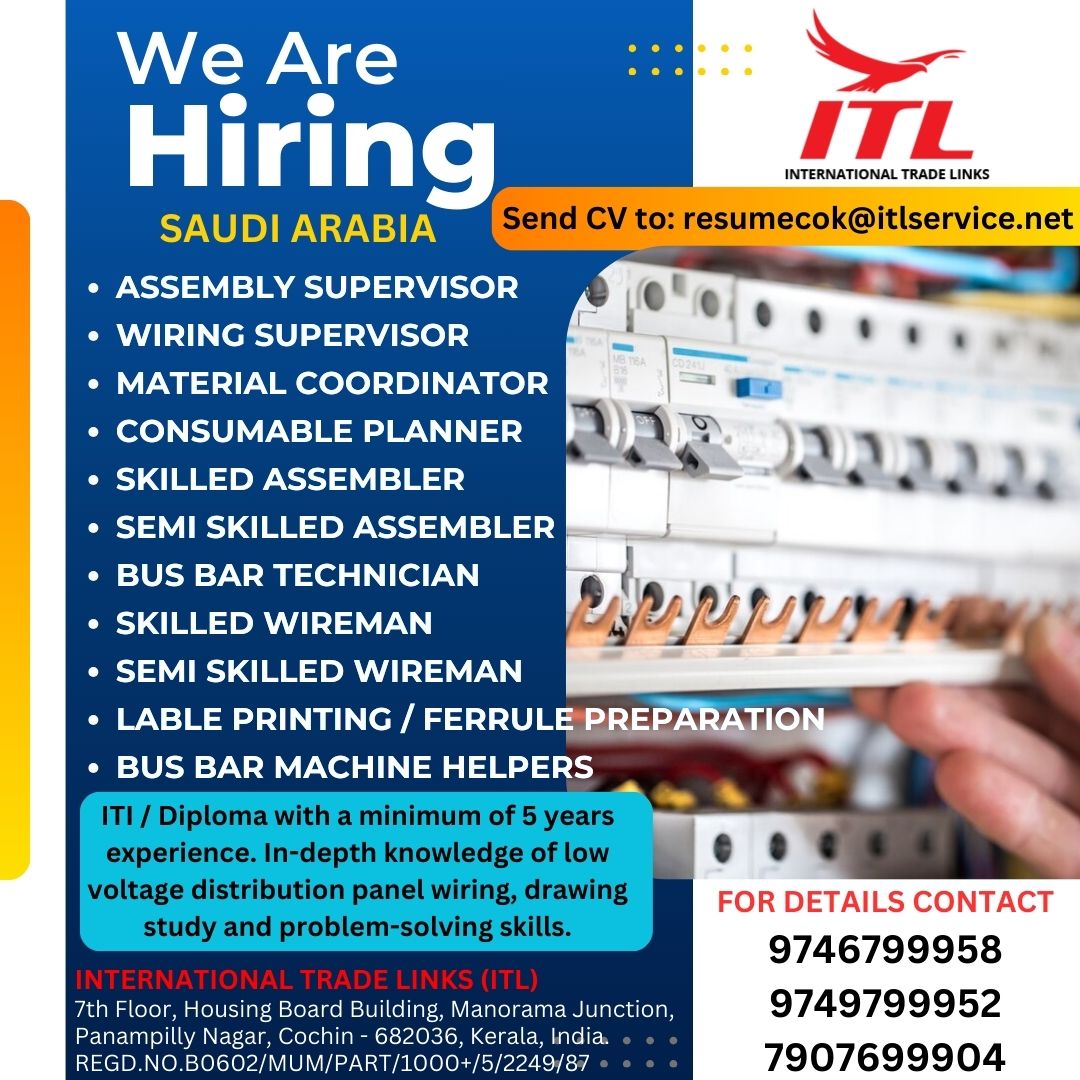 WE ARE HIRING, SAUDI ARABIA