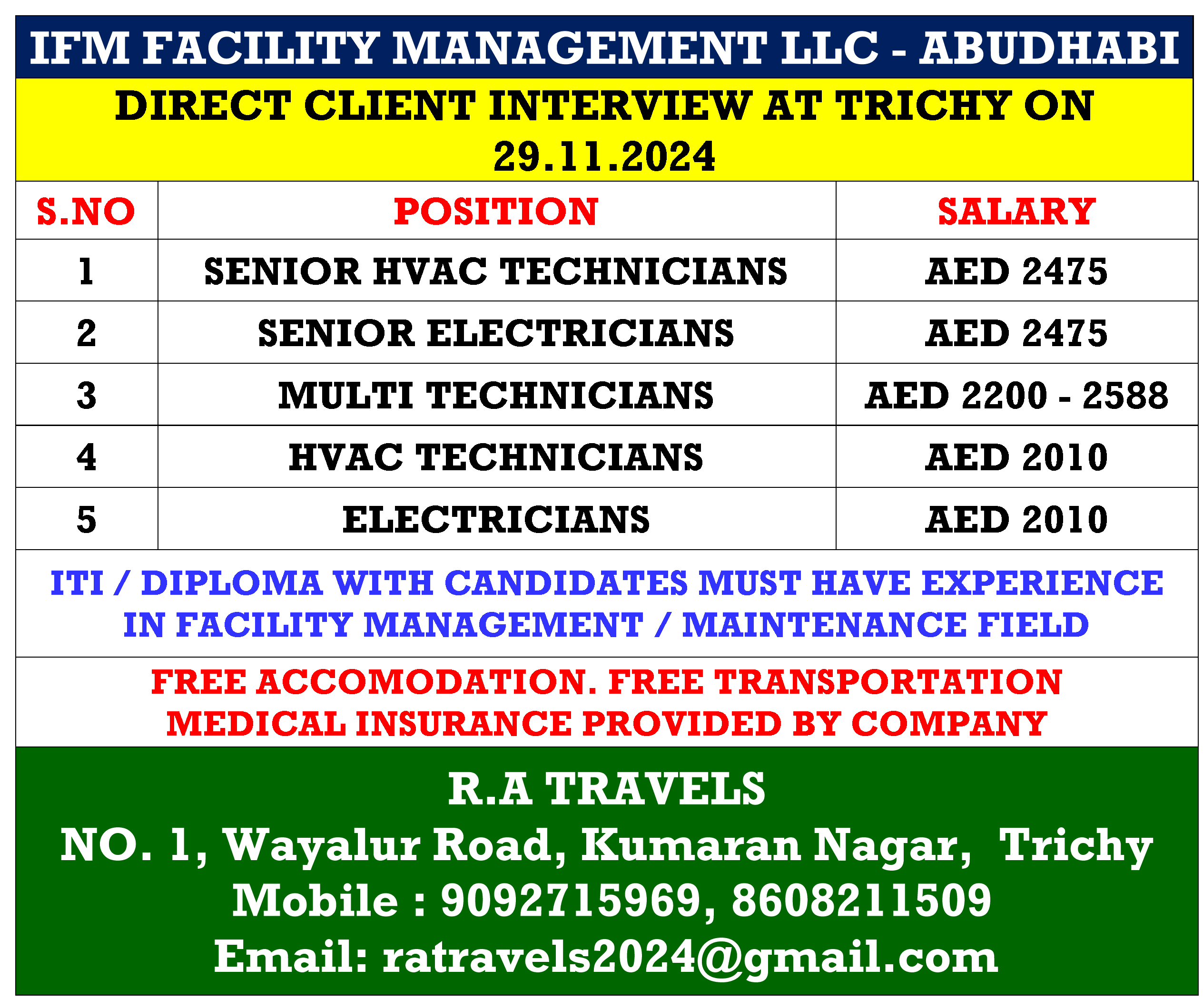 IFM FACILITY MANAGEMENT LLC - ABUDHABI