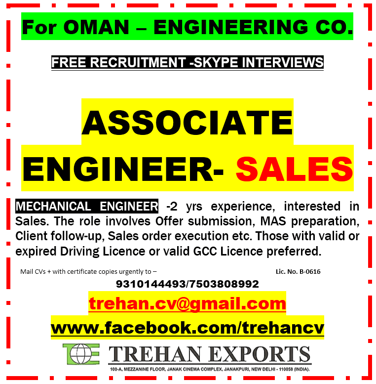 SALES ENGINEER