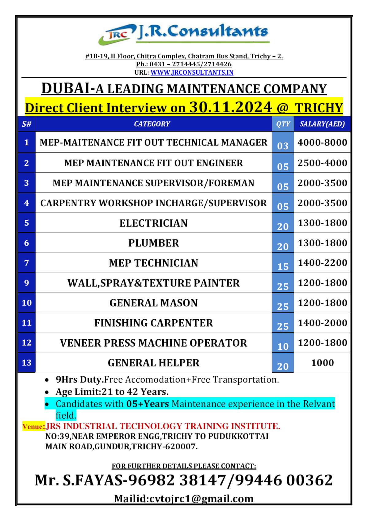 DUBAI A LEADING FACILITY COMPANY