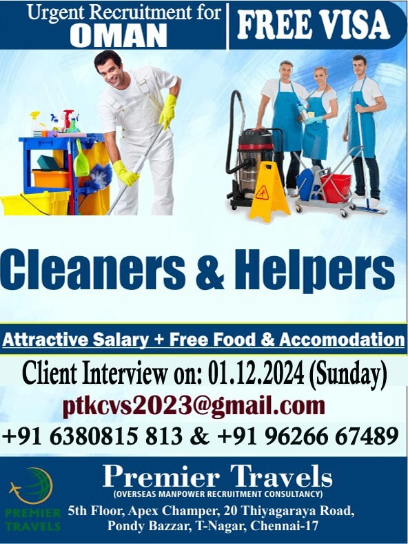 Cleaners & Helpers