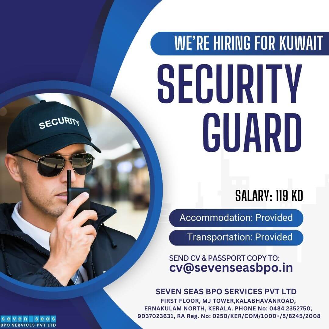 URGENT VACANCT IN KUWAIT