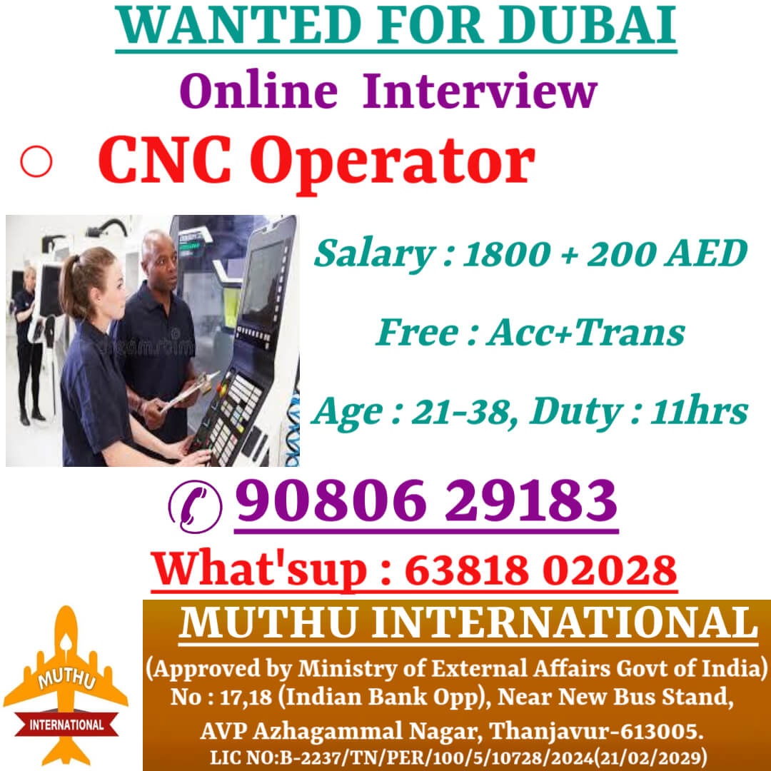 WANTED FOR DUBAI