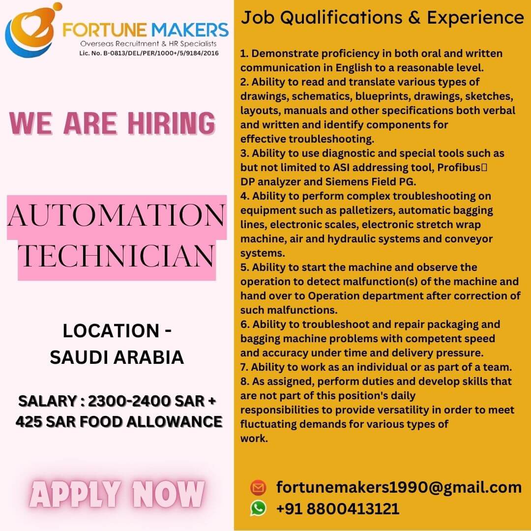 AUTOMATION TECHNICIAN