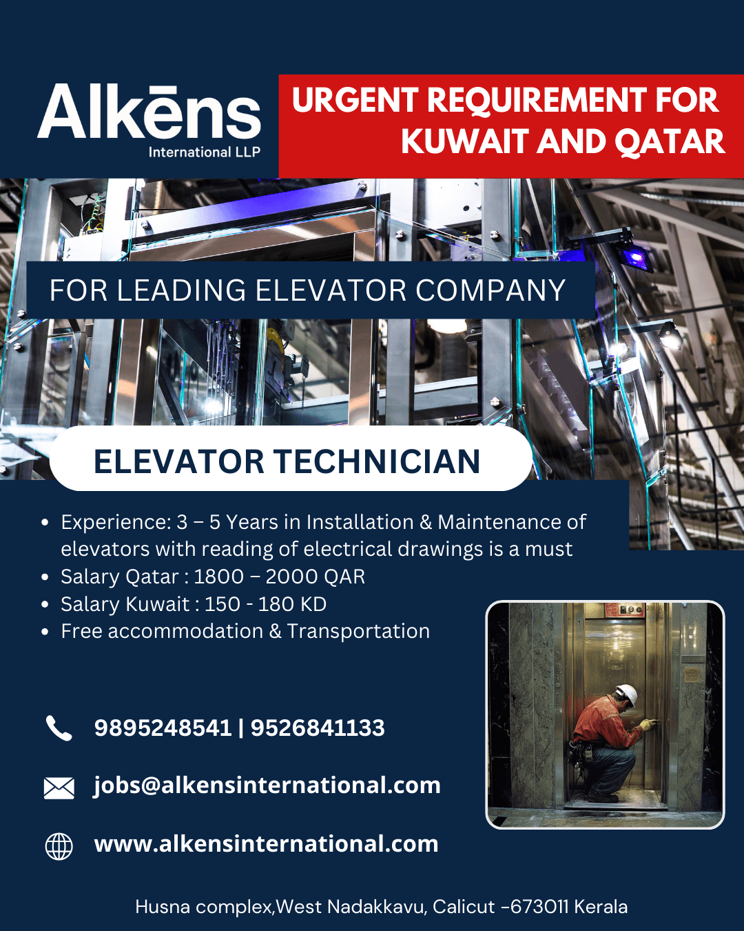 HIRING FOR QATAR & KUWAIT