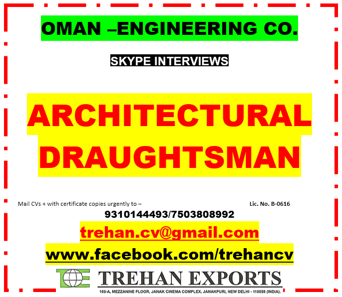 ARCHITECTURAL DRAUGHTSMAN