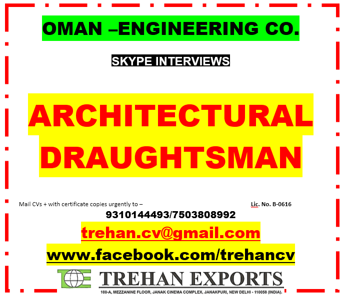 ARCHITECTURAL DRAUGHTSMAN