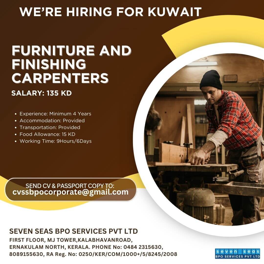 URGENT VACANCY IN KUWAIT