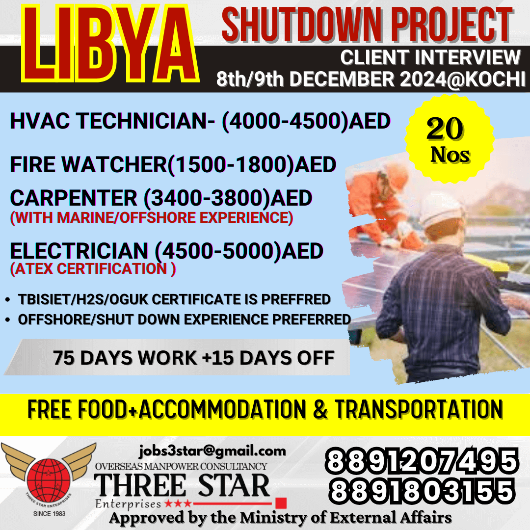 LIBYA SHUTDOWN PROJECT