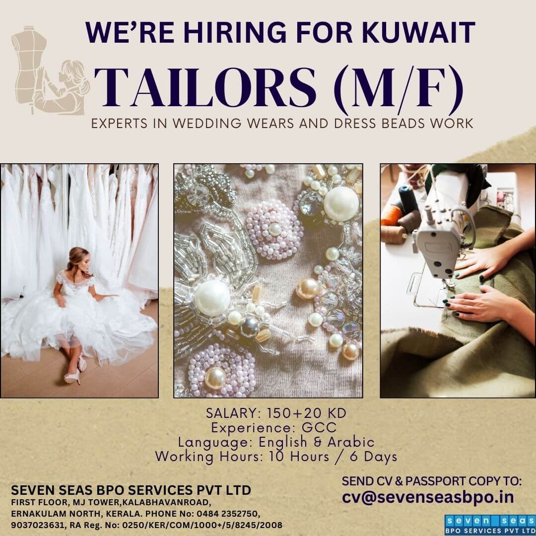 URGNENT VACANCY IN KUWAIT