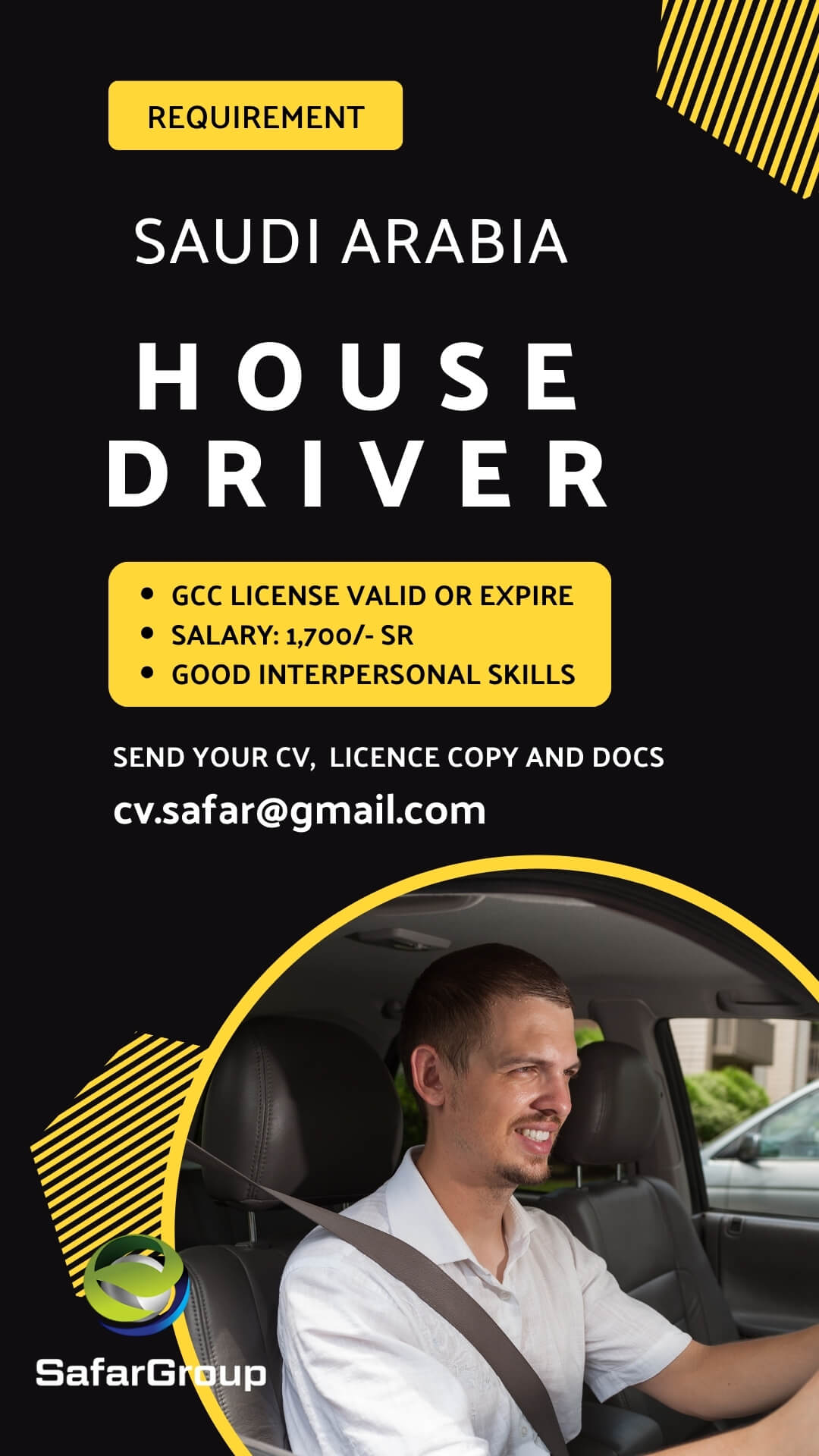 HOUSE DRIVERS - SAUDI ARABIA, DAMMAM