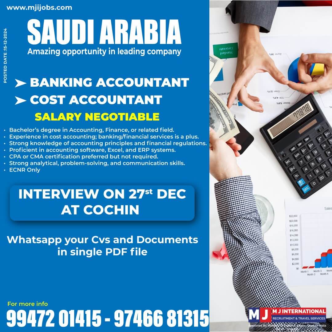 Hiring for Saudi Arabia