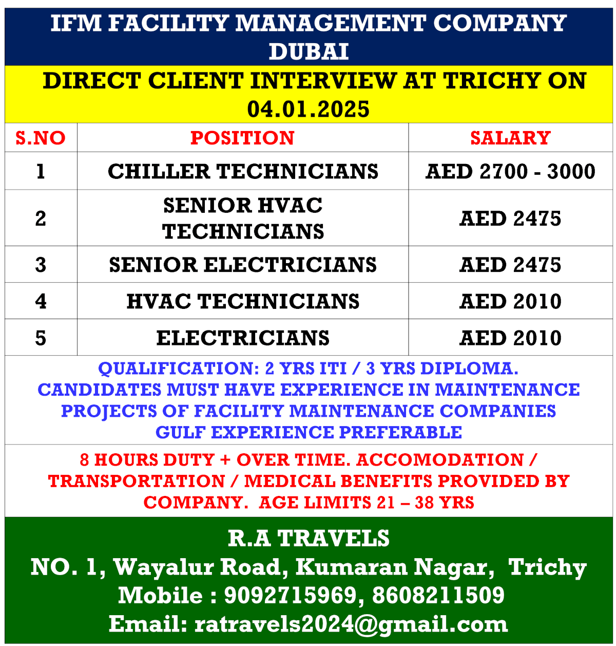 IFM FACILITY MANAGEMENT COMPANY   DUBAI