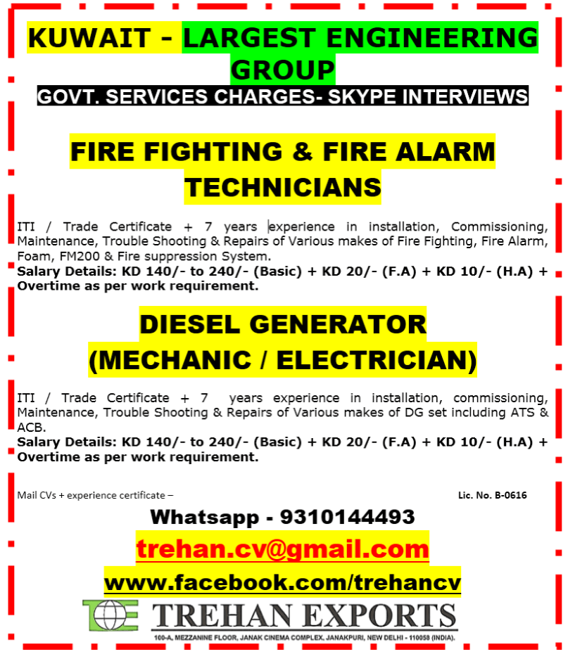 FIRE FIGHTING & FIRE ALARM TECH