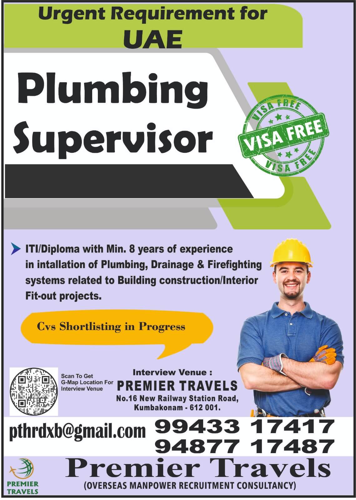 Plumbing Sueprvisor