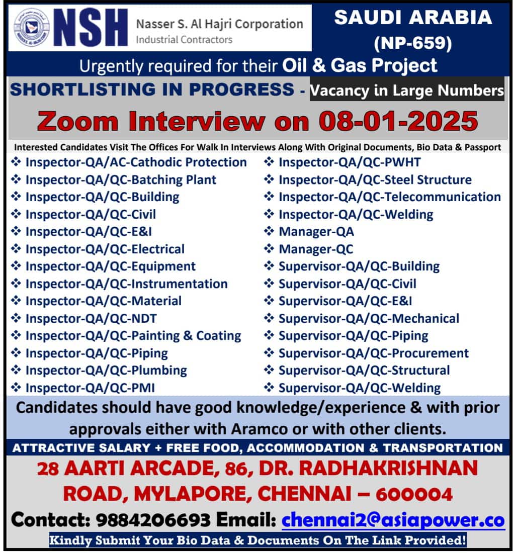 ONLINE INTERVIEW - NSH SAUDI