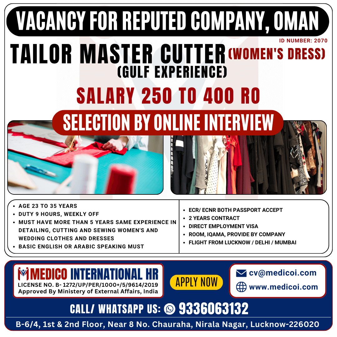 TAILOR MASTER CUTTER